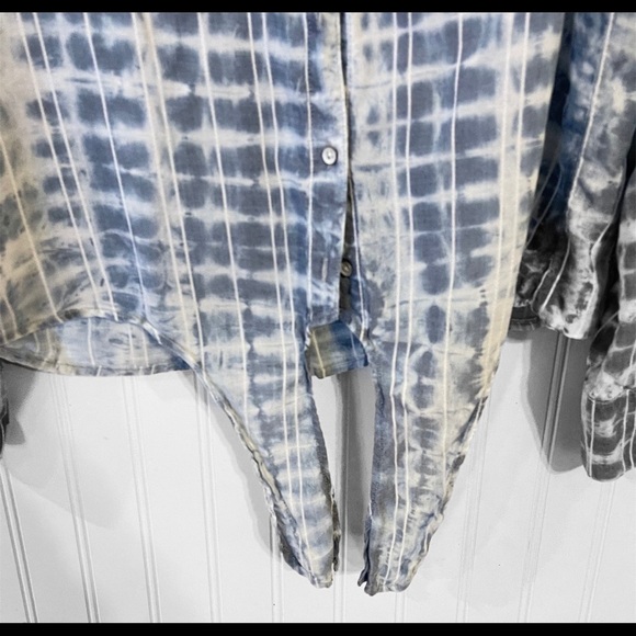 Anthropologie Cloth & Stone Robyn Tie Dye Top - Picture 5 of 8